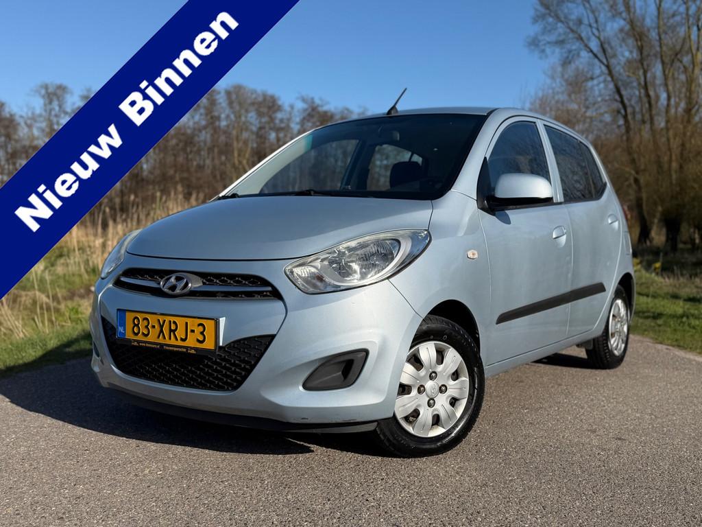 Hyundai I10 1.1 i-Drive / 5-Deurs / Radio-CD / Goed onderhou, Euro 5, Stof, Gebruikt, 4 cilinders