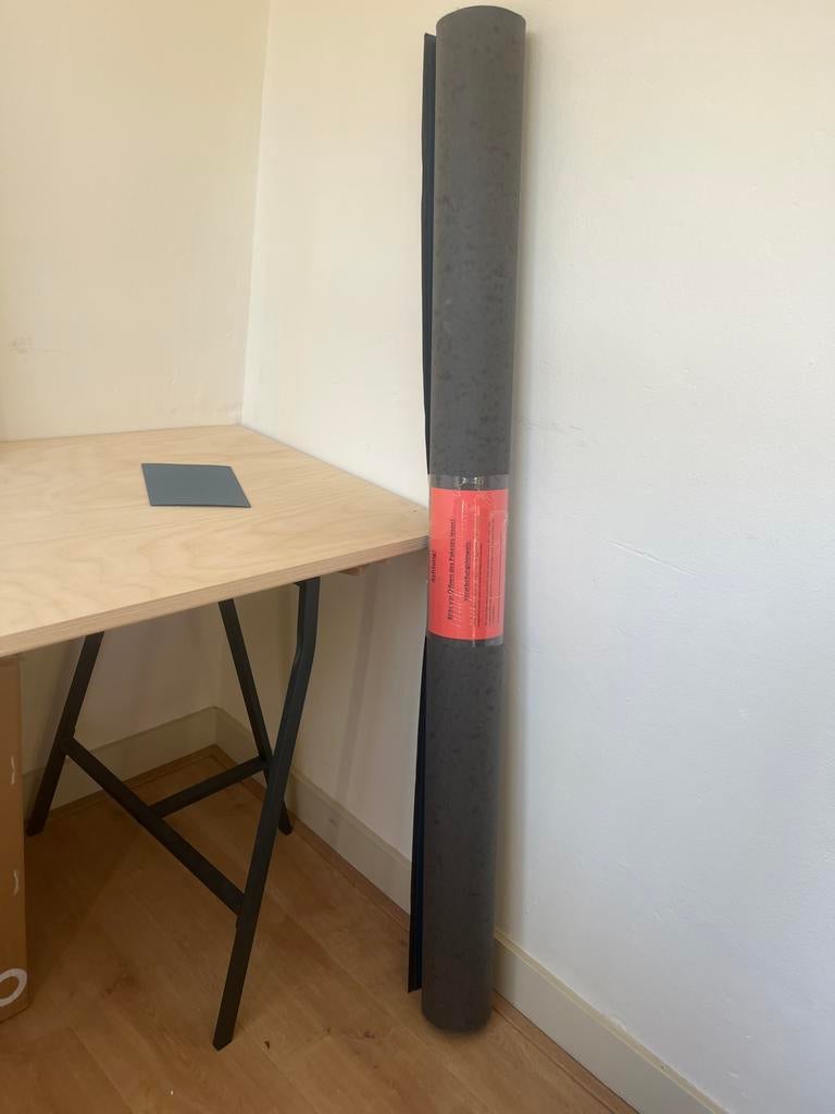 Forbo Desktop Linoleum 'Denim' -Nieuw in verpakking 1.8x1.4m, Blauw, Overige typen, Nieuw, Ophalen of Verzenden