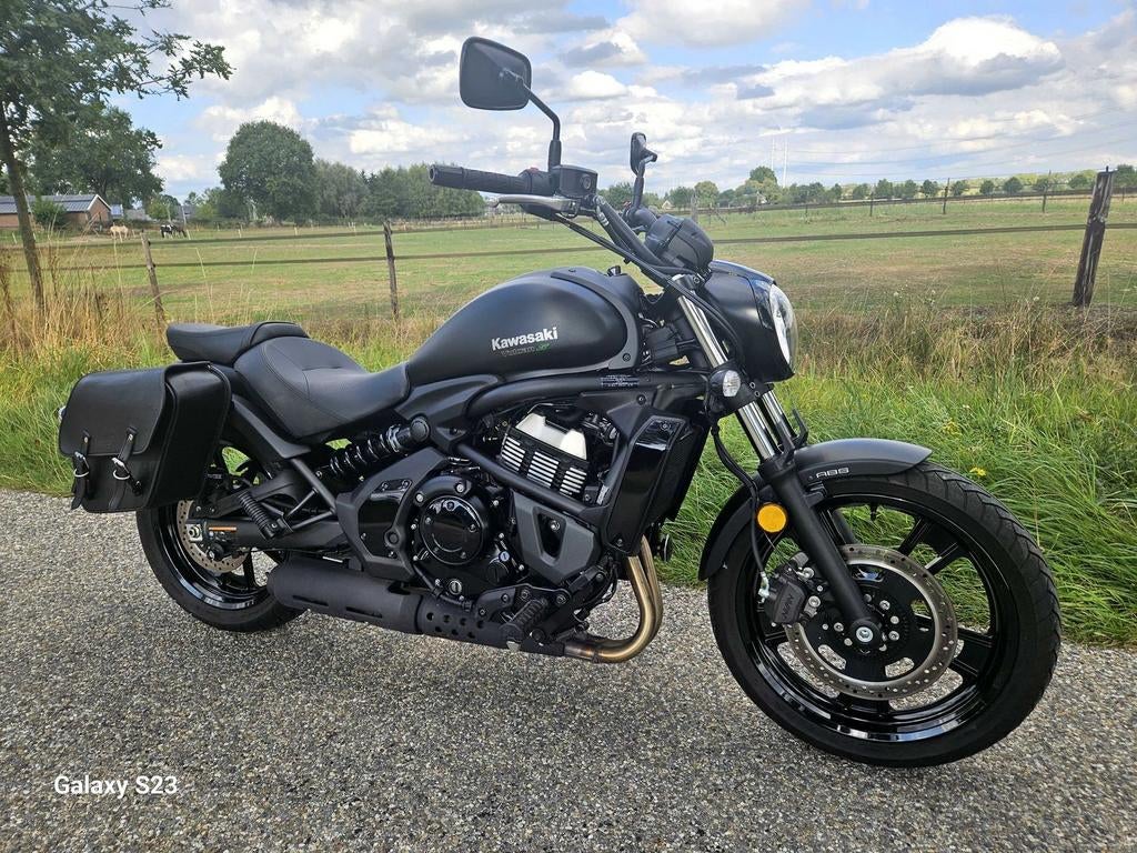 KAWASAKI VULCAN S 650 ABS 2021 MAT-ZWART 6625KM NIEUWSTAAT - foto 3