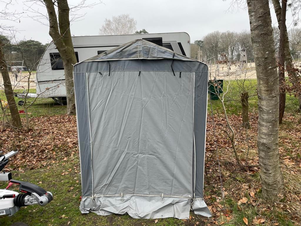 Isabella schuurtent met houten vloer, Ophalen, Gebruikt