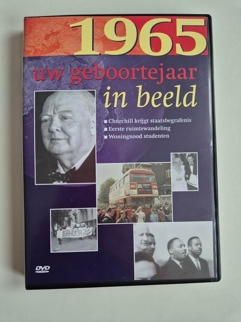 1965: Uw Geboortejaar in Beeld - Historische DVD, Cd's en Dvd's, Alle leeftijden, Boxset, Ophalen of Verzenden, Zo goed als nieuw