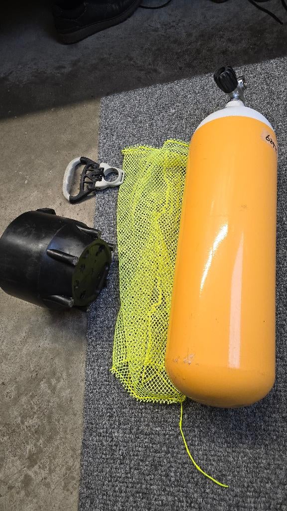 Duikfles 10L 230Bar.M25x2., Watersport en Boten, Duiken, Ophalen, Gebruikt, Duikfles