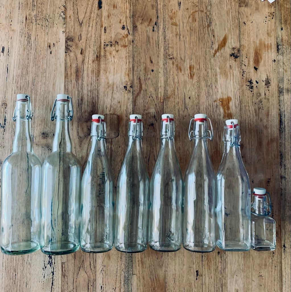 Beugelflessen - Diverse maten, Ophalen, Gebruikt