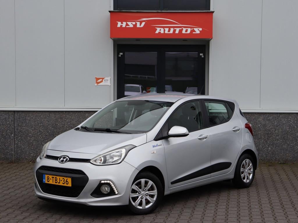 Hyundai I10 1.0i i-Motion Comfort Plus airco 4-deurs org NL, Voorwielaandrijving, Euro 5, Gebruikt, 31 €/maand