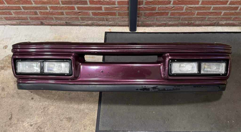 Voorbumper Ford Fiesta MK3 XR2i - Paars, Ophalen, Gebruikt, Voor, Ford
