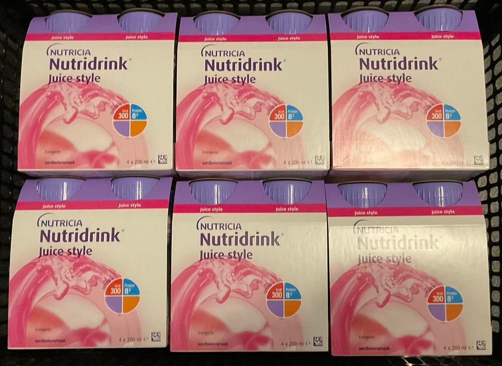 Nutridrink Juice Style Aardbei Medische Drink Voeding, Ophalen