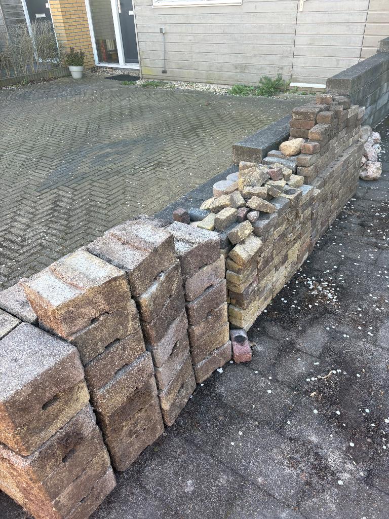 Stenen, Ophalen, Gebruikt, Klinkers, 10 m² of meer