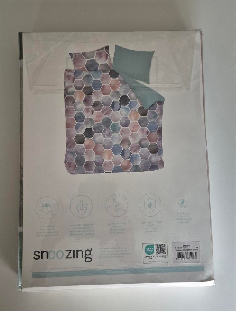 Dekbed overtrek, Huis en Inrichting, Slaapkamer | Beddengoed, Ophalen of Verzenden, Nieuw, Tweepersoons, Dekbedovertrek