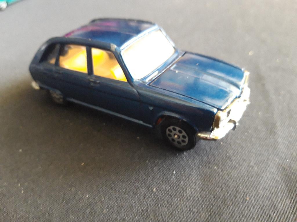 Renault 16 TS donkerblauw – Corgi, Ophalen of Verzenden, Gebruikt, Auto, Corgi