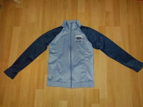 Blauw trainingsjas /vest, Ophalen of Verzenden, Gebruikt, Jongen, Sport- of Zwemkleding