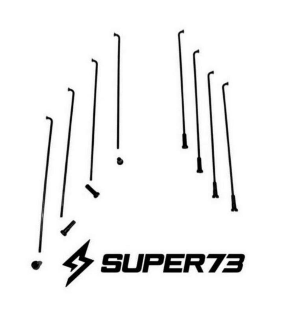 SUPER73 Spaken achterwiel - Rear Spokes for Z Miami, Ophalen of Verzenden