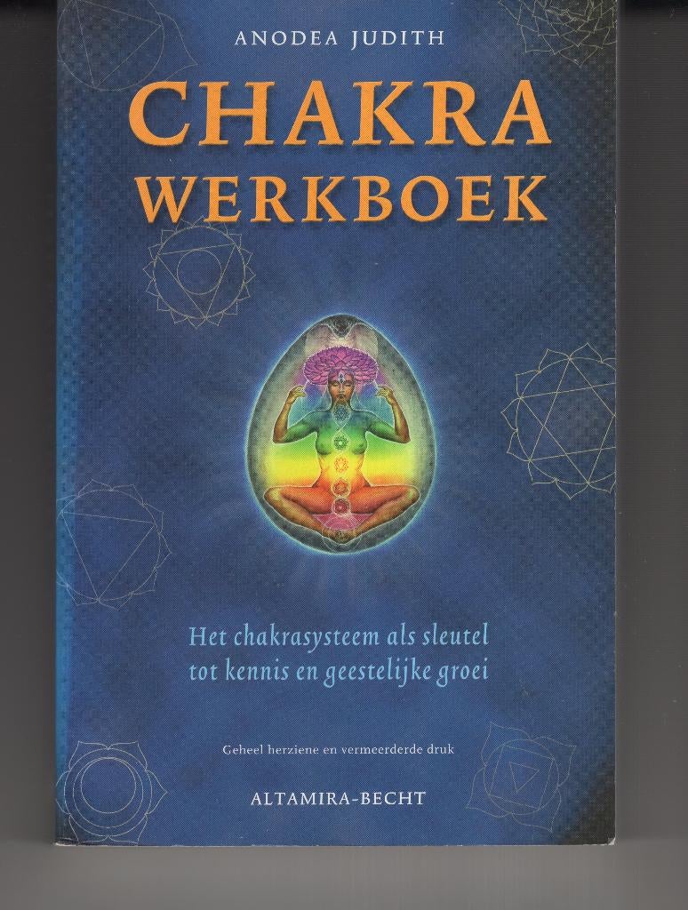 Chakra werkboek Anodea Judith, Boeken, Ophalen of Verzenden, Zo goed als nieuw, Spiritualiteit algemeen, Overige typen