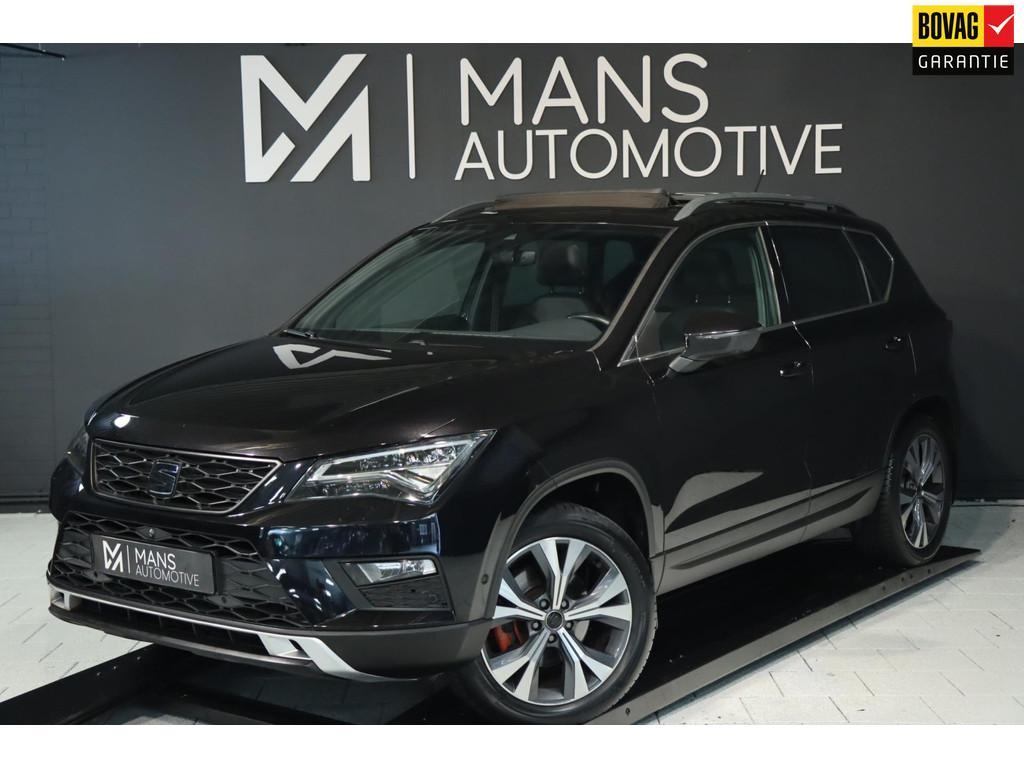 SEAT Ateca 1.4 EcoTSI Xcellence 4DRIVE / PANODAK / KEYLESS /, Auto's, Seat, Automaat, Gebruikt, Zwart, 4 cilinders
