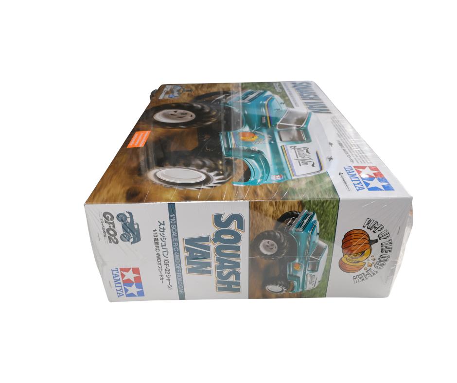 Tamiya 58725 1:10 RC Squash Van 4WD GF-02, Elektro, Auto offroad, Nieuw, Ophalen of Verzenden