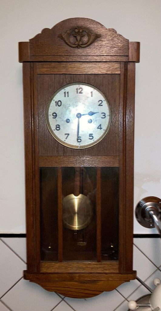 Oude wandklok; regulateur, Ophalen of Verzenden