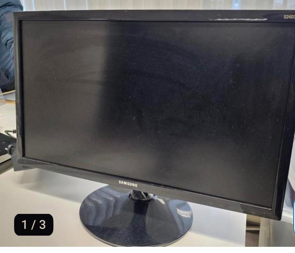 4x Samsung 24 inch monitor FullHD, Ophalen, HDMI, Full HD, Zo goed als nieuw