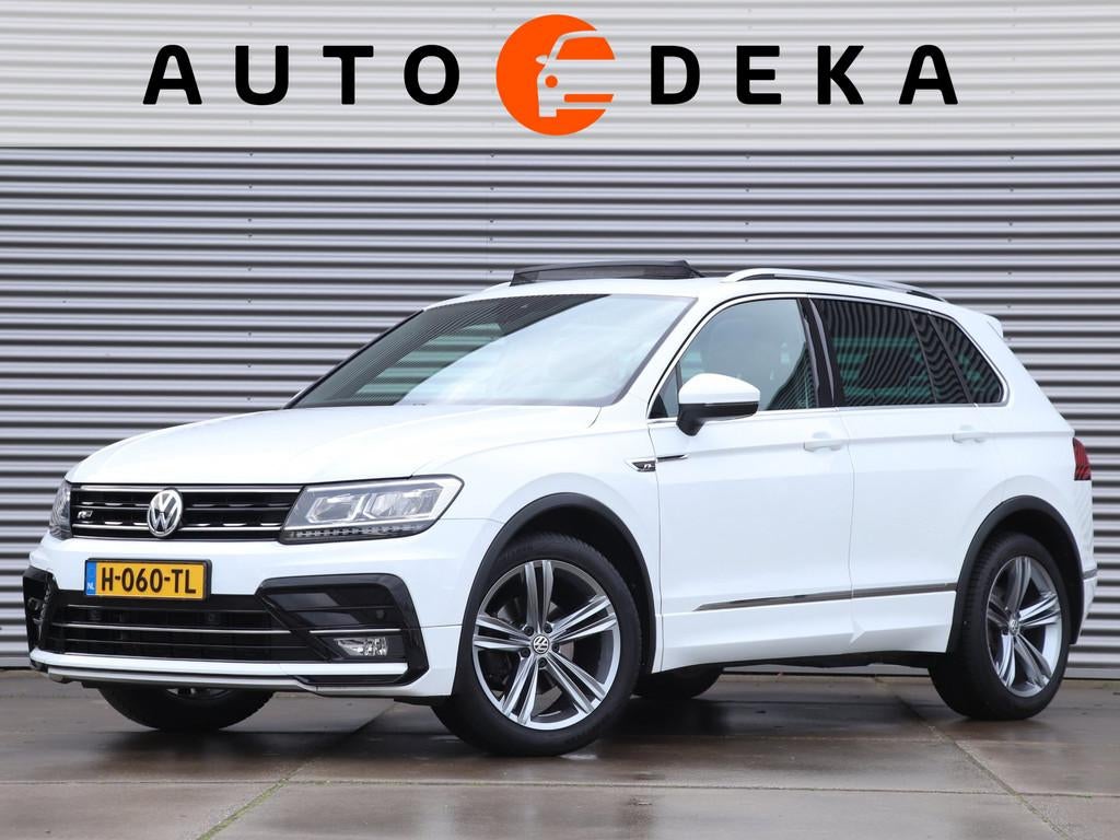 Volkswagen Tiguan 1.5 TSI ACT R-Line Automaat *Panodak*Trekh, 4 cilinders, 150 pk, Alcantara, Wit