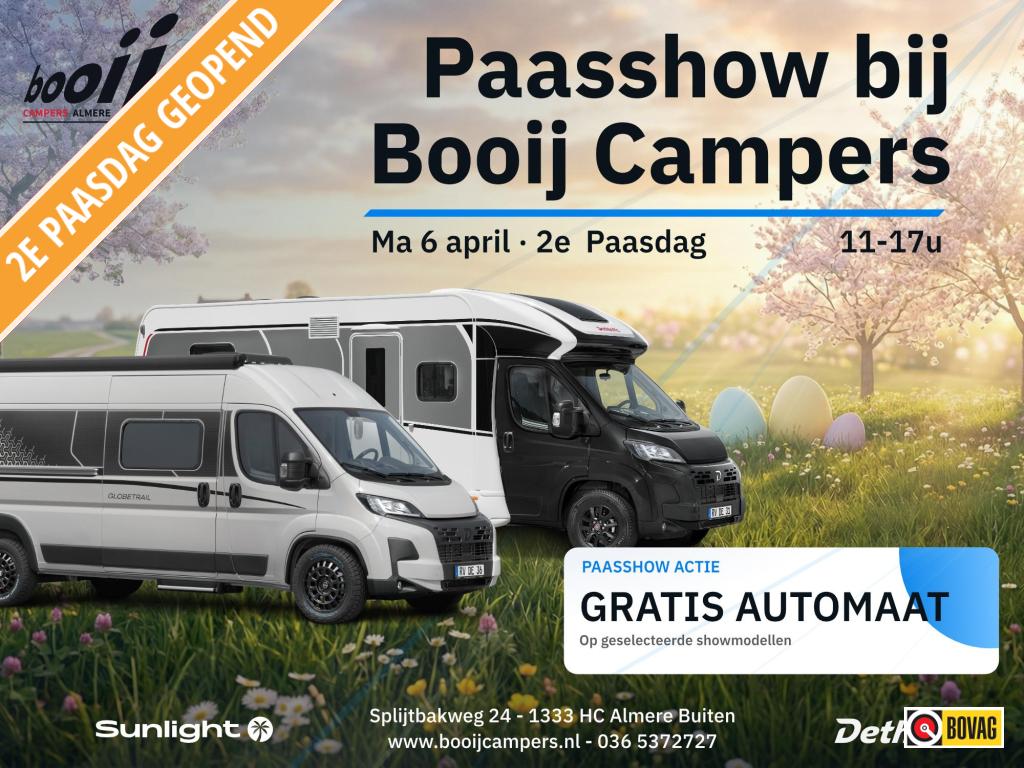 Sunlight Cliff 600, Buscamper of Camperbus, Sunlight, Tot en met 2, Overige merken