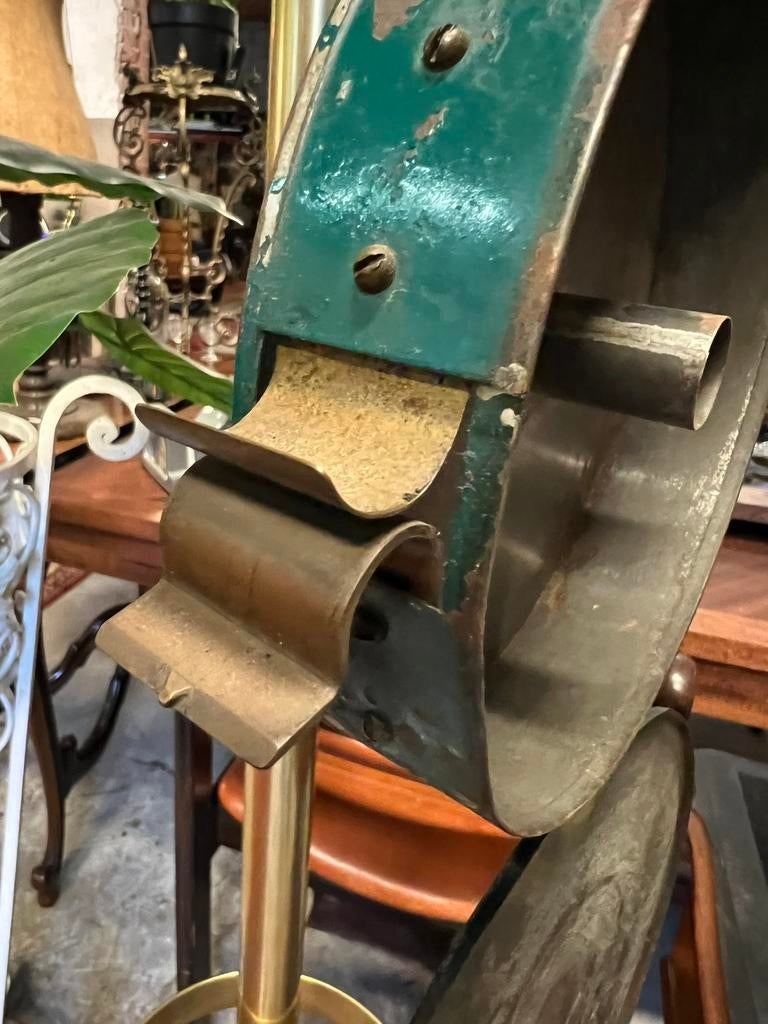 Antieke ticket automaat / dispenser, Antiek en Kunst, Ophalen of Verzenden