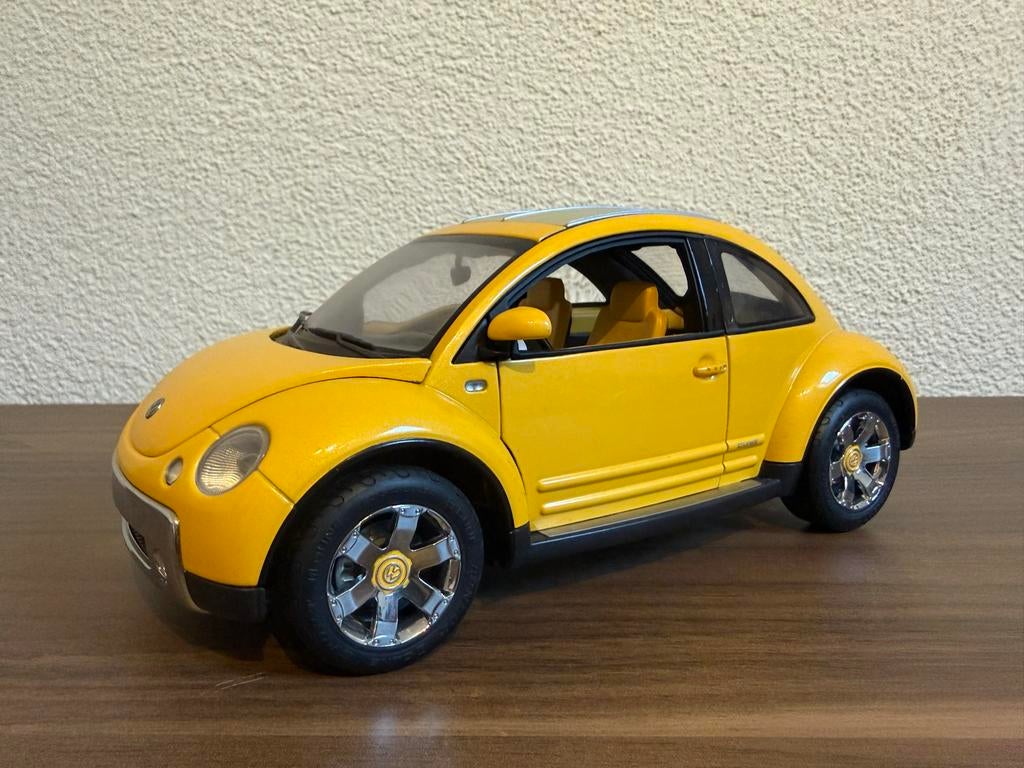 Volkswagen New Beetle Dune Concept Modelauto 1:18 Autoart, Ophalen of Verzenden, Zo goed als nieuw, Auto, Autoart