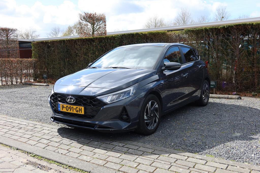 Hyundai i20 1.0 T-GDI Premium-Line 2022|Grijs|WinterPackage, Voorwielaandrijving, Zwart, Origineel Nederlands, Bedrijf