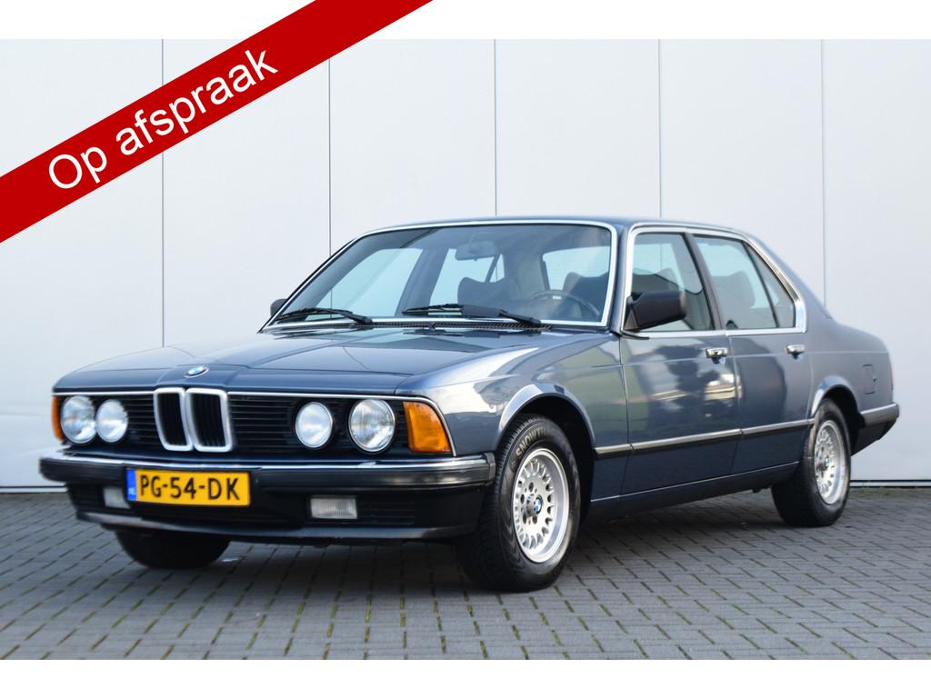 BMW 7 Serie 728i Automaat Arktisblau-Metallic (bj 1986), Automaat, Achterwielaandrijving, Origineel Nederlands, Bedrijf