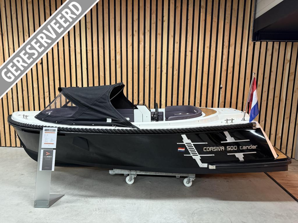 Mooie! CORSIVA 500 EXCLUSIVE 15PK 'SUZUKI 2023' AUDIO OPTIES, Watersport en Boten, Sloepen, 10 tot 30 pk, Zo goed als nieuw, 3 tot 6 meter
