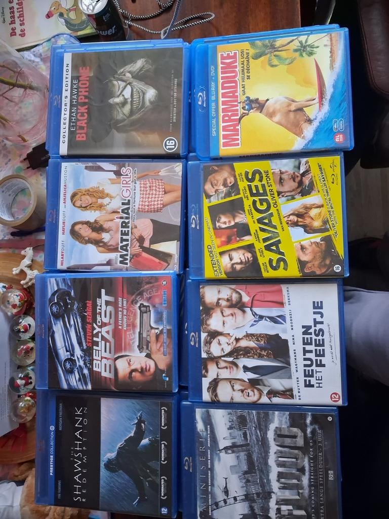 Blu-ray films: The Black Phone, Savages, Chappie, Kong, Cd's en Dvd's, Blu-ray, Ophalen of Verzenden, Zo goed als nieuw