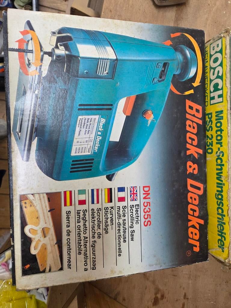 Black & Decker DN535S Decoupeerzaag 350 Watt, Minder dan 30 mm, Decoupeerzaag, Nieuw, Ophalen of Verzenden