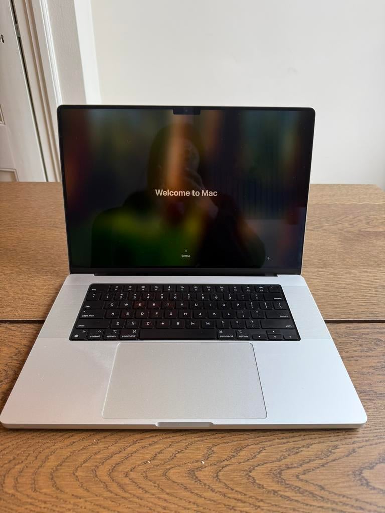 MacBook Pro 16 inch (2021) - M1 16GB 512GB, Computers en Software, Apple Macbooks, Qwerty, 512 GB, Zo goed als nieuw, 16 inch