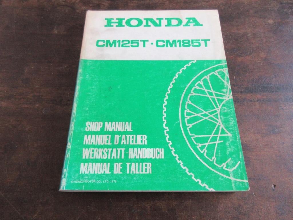 Honda CM125T CM185T werkplaatshandboek manual, Ophalen of Verzenden, Honda