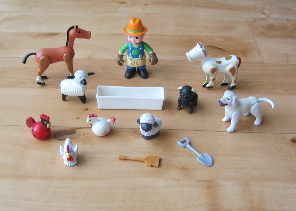 Fisher Price, div. losse items, zie beschrijving., Ophalen of Verzenden, Zo goed als nieuw, Speelset