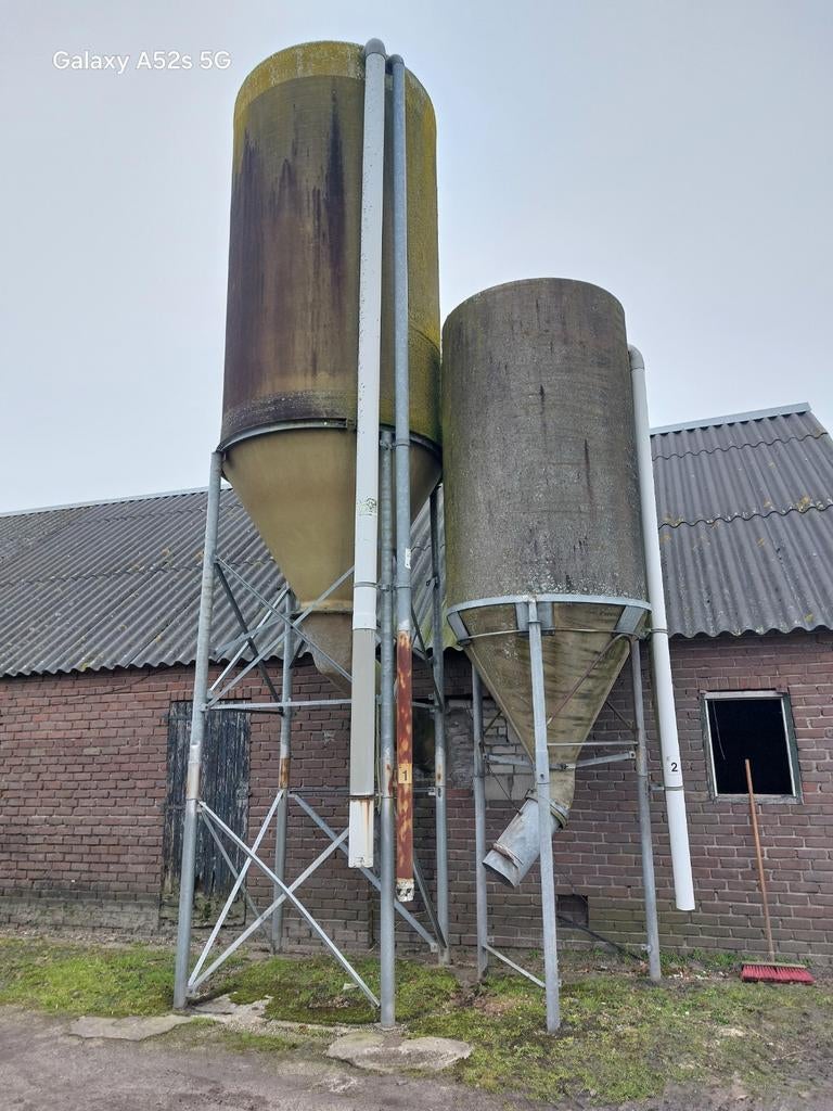 Voersilo's 4 ton en 8 ton, Ophalen, Vee