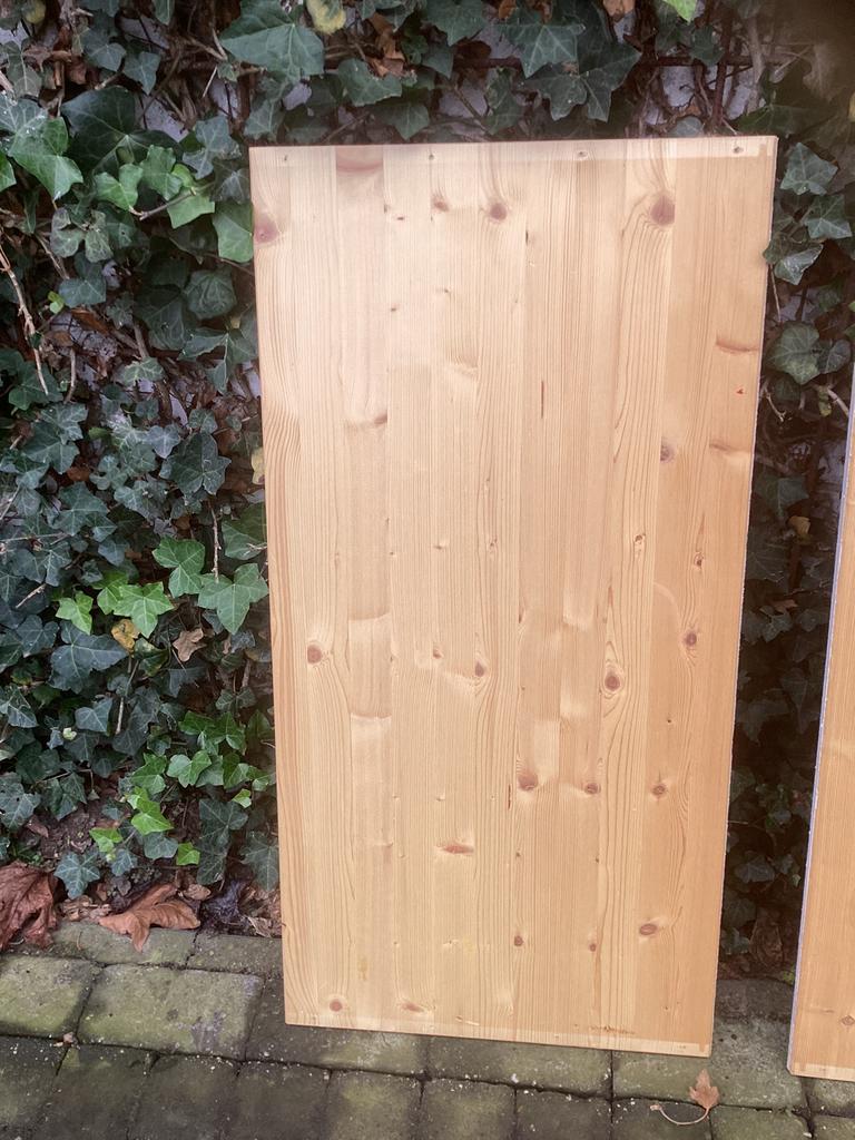 Massief vuren meubelpanelen, timmerpanelen, Ophalen, Gebruikt, Minder dan 25 mm, Plank