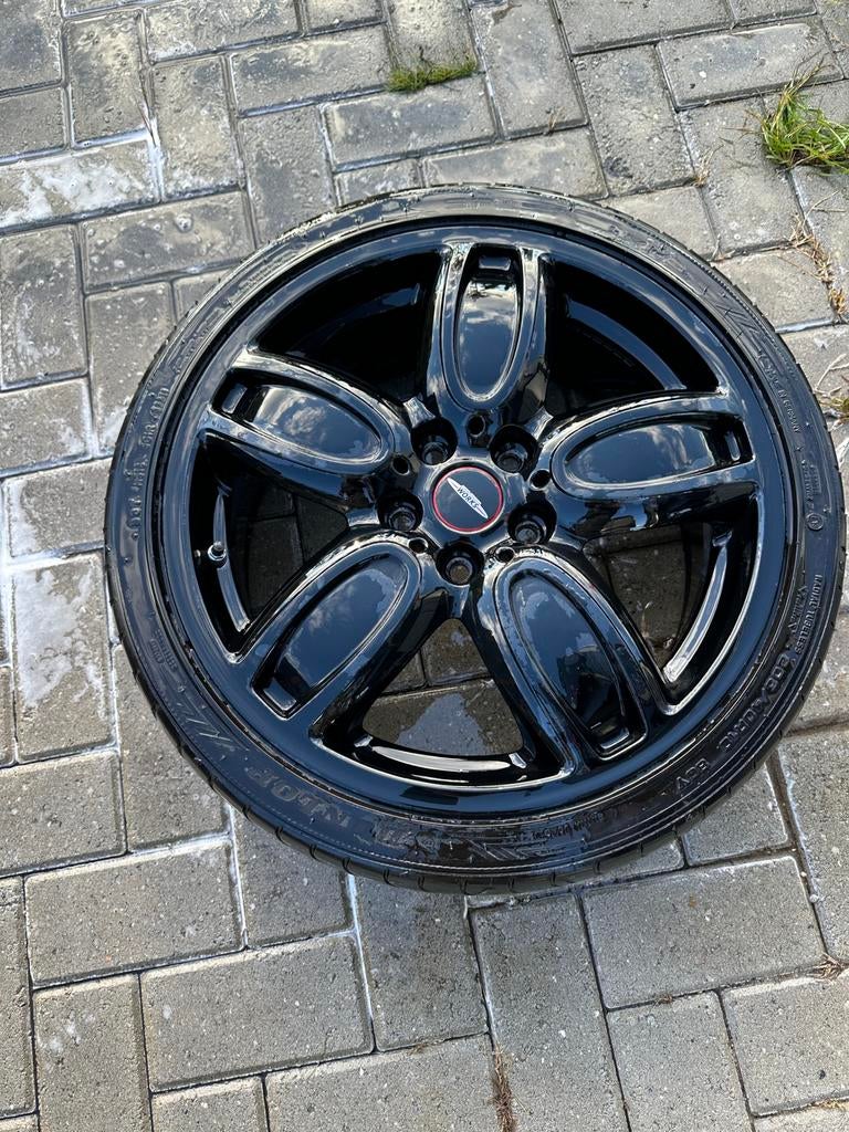 John Cooper works originele velgen glans zwart, 18 inch, Velg(en), Honderdland 770, Nieuw