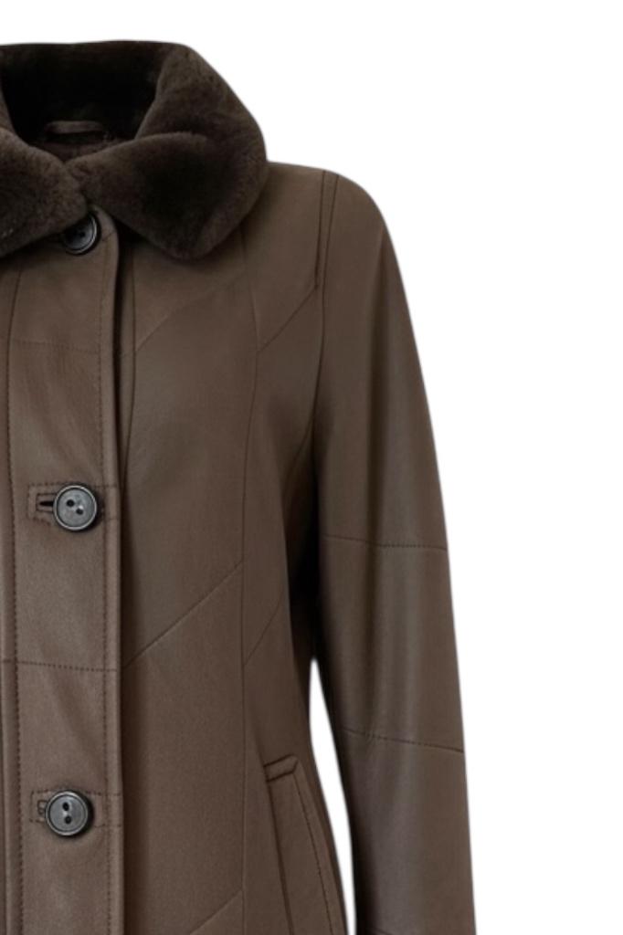 Werner Christ jas L, Maat 38/40 (M), Bruin, Ophalen of Verzenden, Zo goed als nieuw