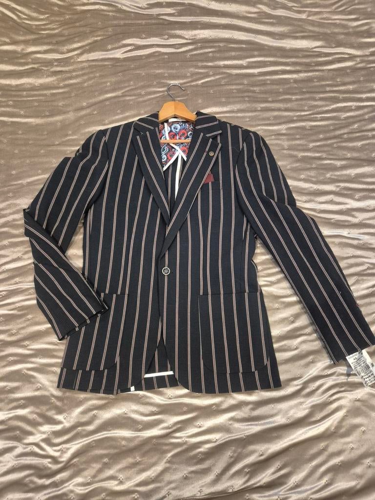 Nette Colbert - Trouwjas - Owen, Ophalen, Maat 48/50 (M), Zwart, Zo goed als nieuw