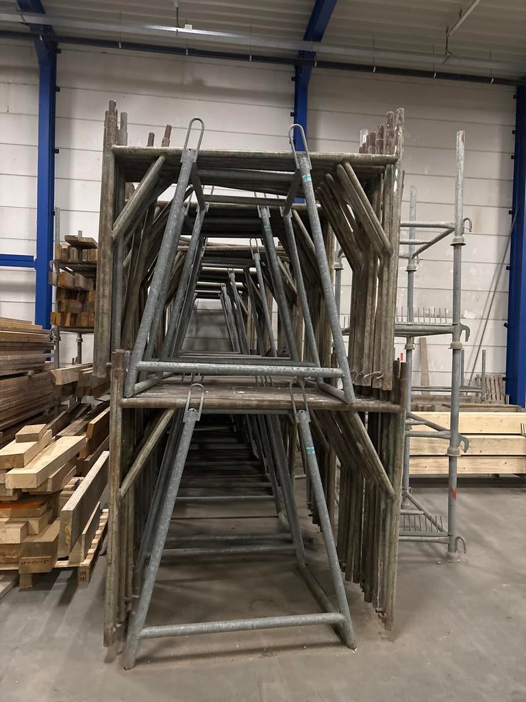 Stapel Steiger Bokken, Ophalen of Verzenden, Gebruikt, Gevelsteiger, 2 tot 5 meter