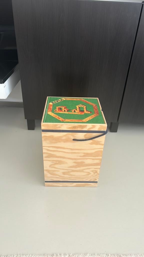 Kapla blokken 280 stuks met groen instructieboekje, Ophalen, Nieuw