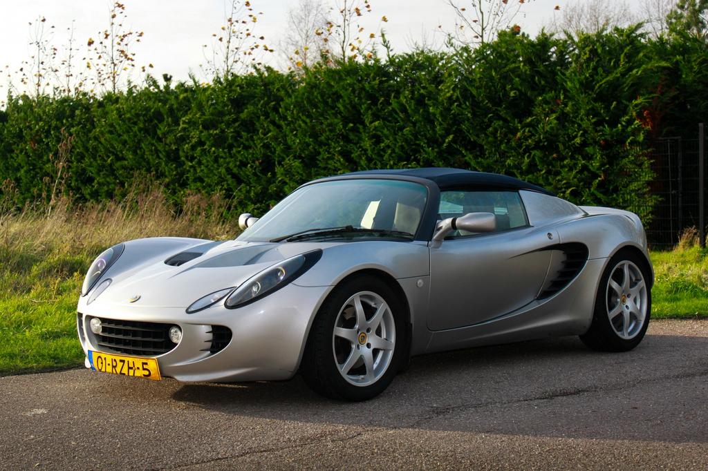 Lotus Elise 1.8 16V 2001 Grijs, Auto's, Lotus, Achterwielaandrijving, Cabriolet, 1796 cc, 122 pk