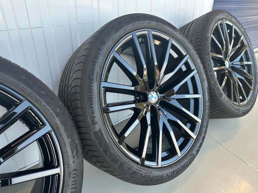 22'' Ori Bmw X5 X6 G05 G06 8090013 8090014 742m Breed SET, Gebruikt, Banden en Velgen, Overige maten, Ophalen of Verzenden