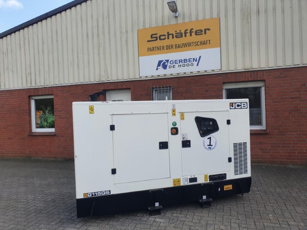 JCB 115 kVA stroomgenerator G115QS dieselgenerator aggregat, Ophalen, Nieuw, 30 kVA of meer, Dieselolie