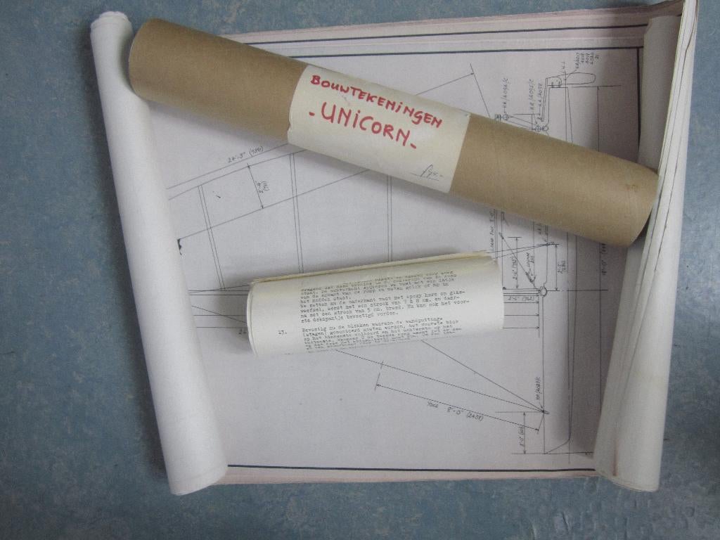 bouwtekening UNICORN catamaran, Verzenden, Nieuw, Overige typen, Zeilboot