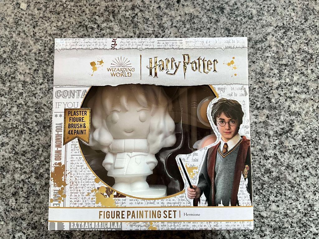 Harry Potter gipsfiguur schilderen Hermelien, Hermelien gipsfiguur schilderen Harry Potter, Nieuw, Ophalen of Verzenden, Actiefiguurtje
