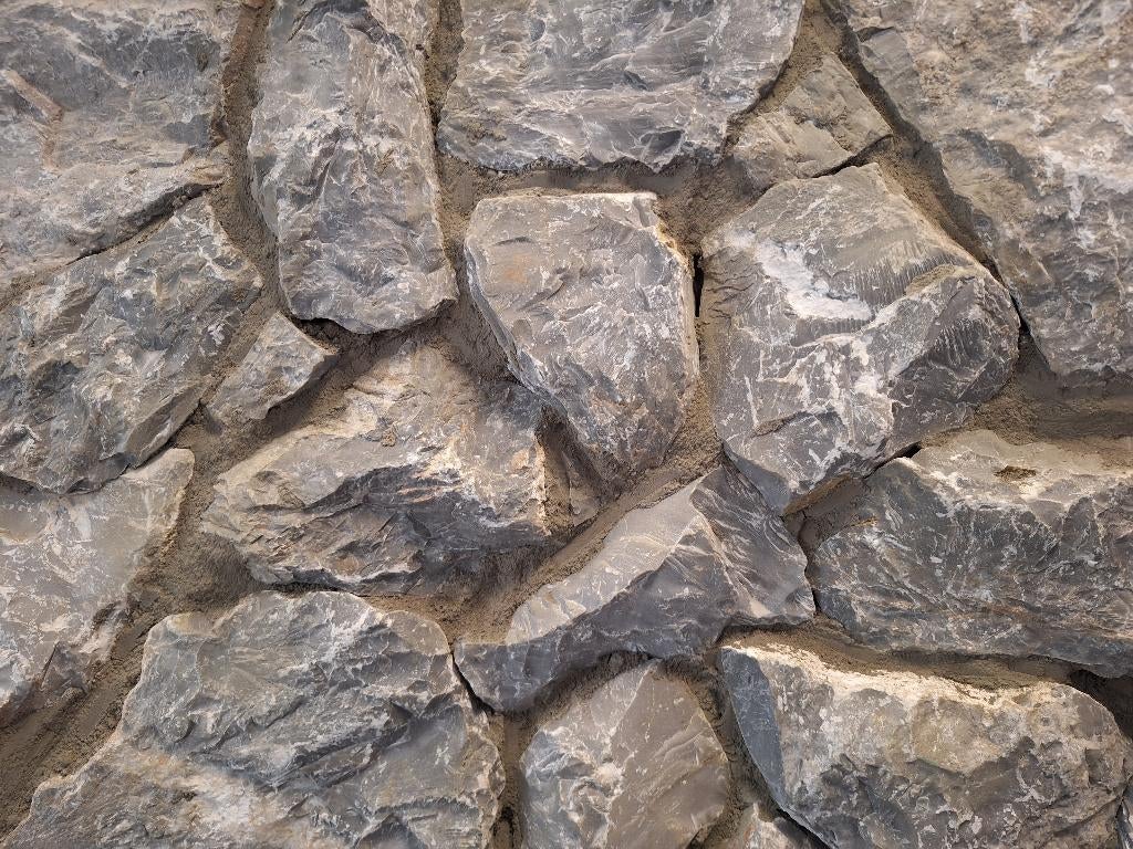 robuuste Griekse muurbekleding Rocks Grey, Ophalen of Verzenden, Nieuw, Split