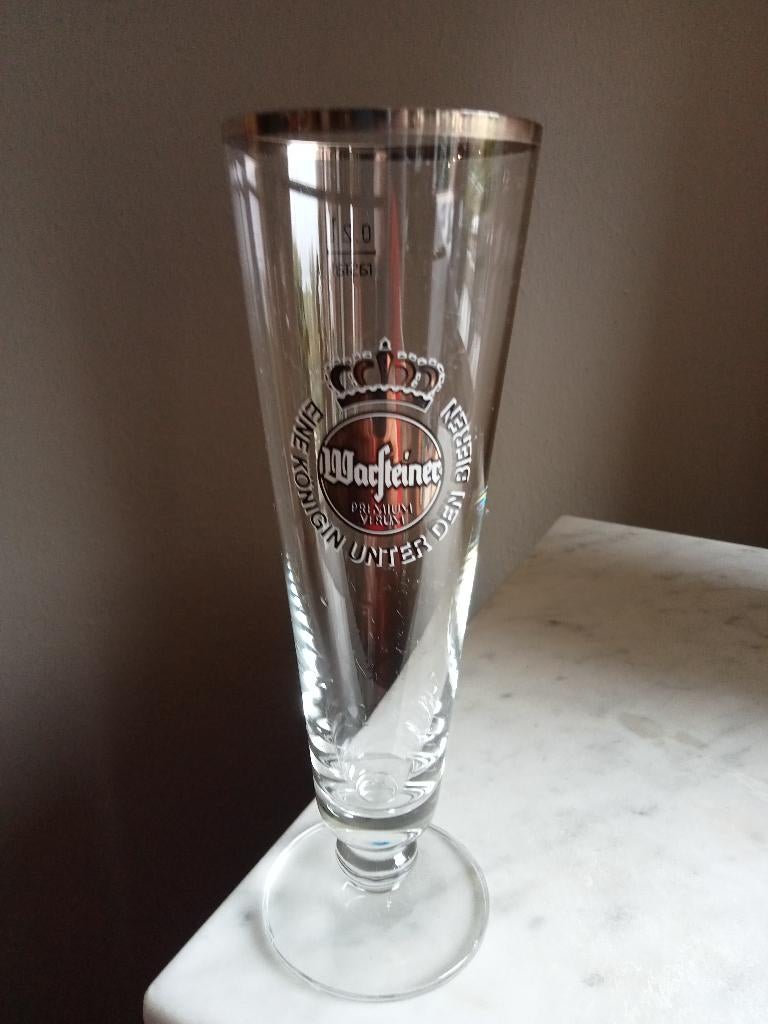 9 Warsteiner bierglazen – 20cl, Ophalen of Verzenden, Zo goed als nieuw, Glas of Glazen, Overige merken