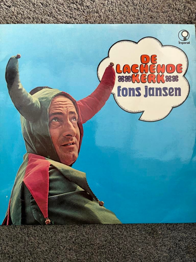 LP De Lachende Kerk - Fons Jansen, Ophalen, Gebruikt, 12 inch, Levenslied of Smartlap