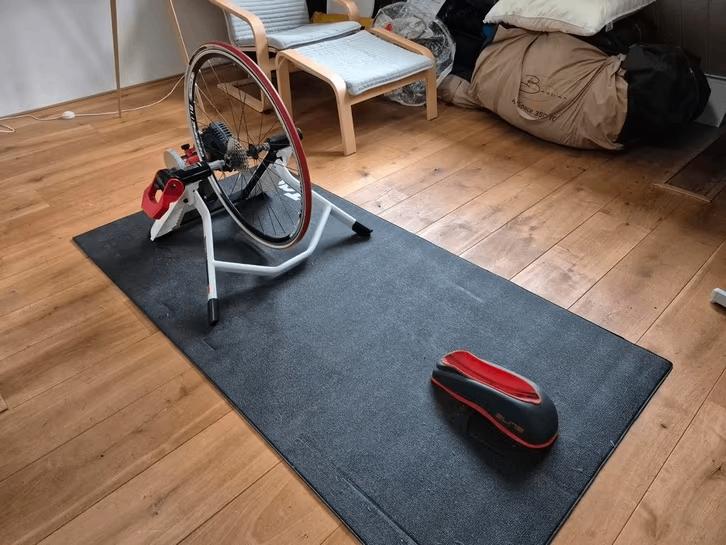 Elite Rampa wheel-on fietstrainer inc. trainerwiel en mat, Ophalen, Gebruikt, Overige typen