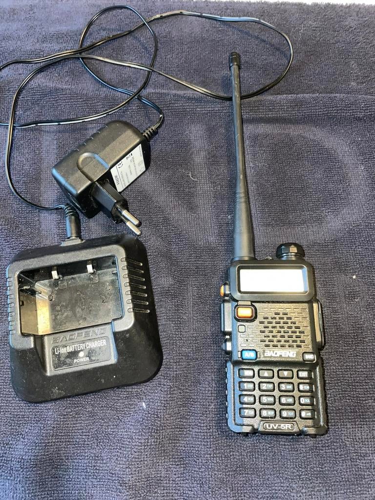Baofeng UV-5R, Telecommunicatie, Portofoons en Walkie-talkies, Ophalen, Gebruikt