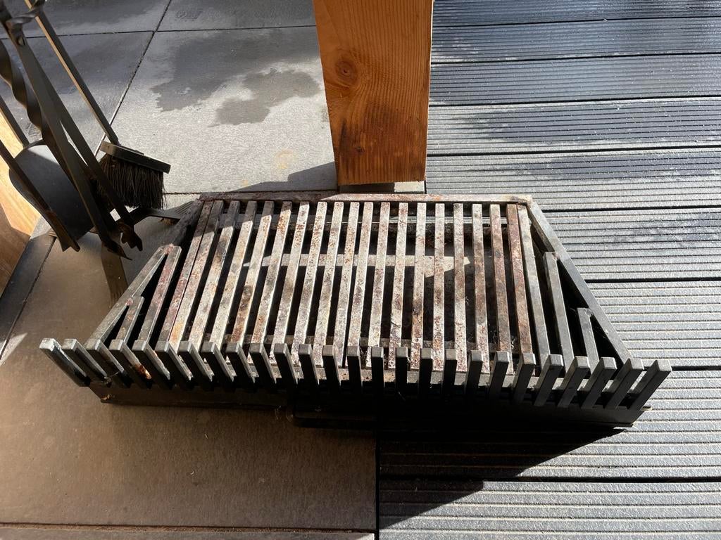 Haard Inzet + Toebehoren, Ophalen, Gebruikt, Inzethaard, Houthaard